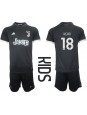 Otroški Nogometna dresi replika Juventus Moise Kean #18 Tretji 2023-24 Kratek rokav (+ hlače)